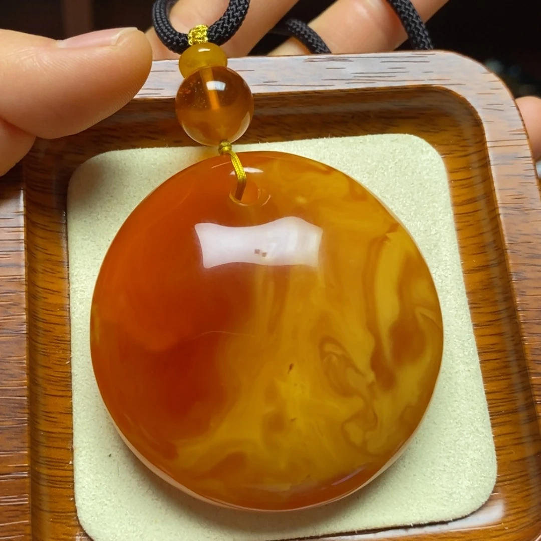 【闪购商品】蜜蜡颈饰未镶嵌项链