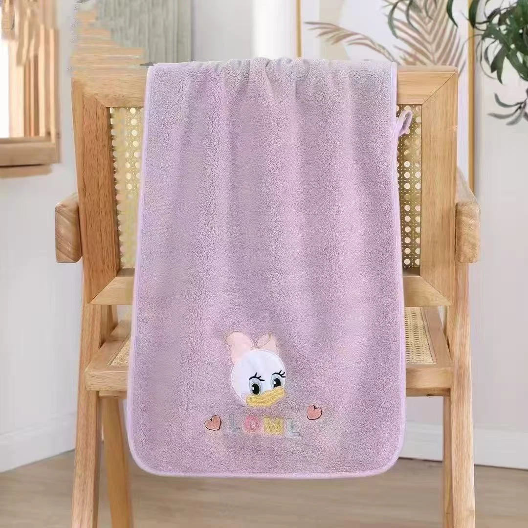 【浴巾=干发帽】卡通超吸水