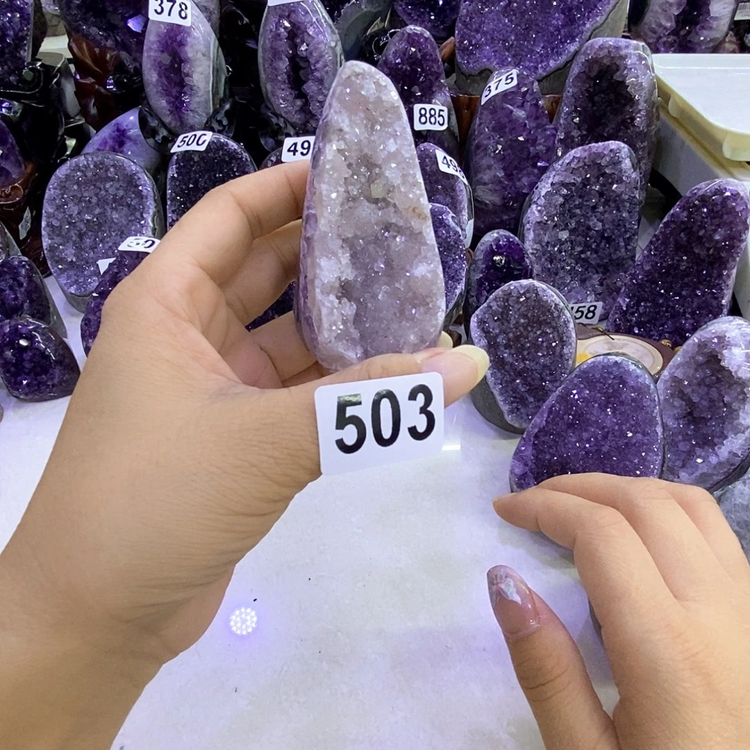 未镶嵌大型摆件（非配饰）紫晶