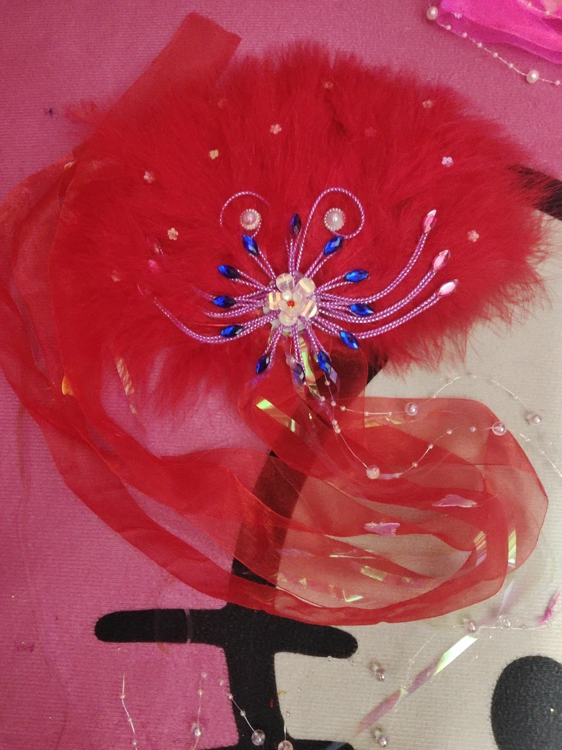 k2yHU4F4oD甜美发夹圣诞红色发卡发饰饰品时尚可爱手工