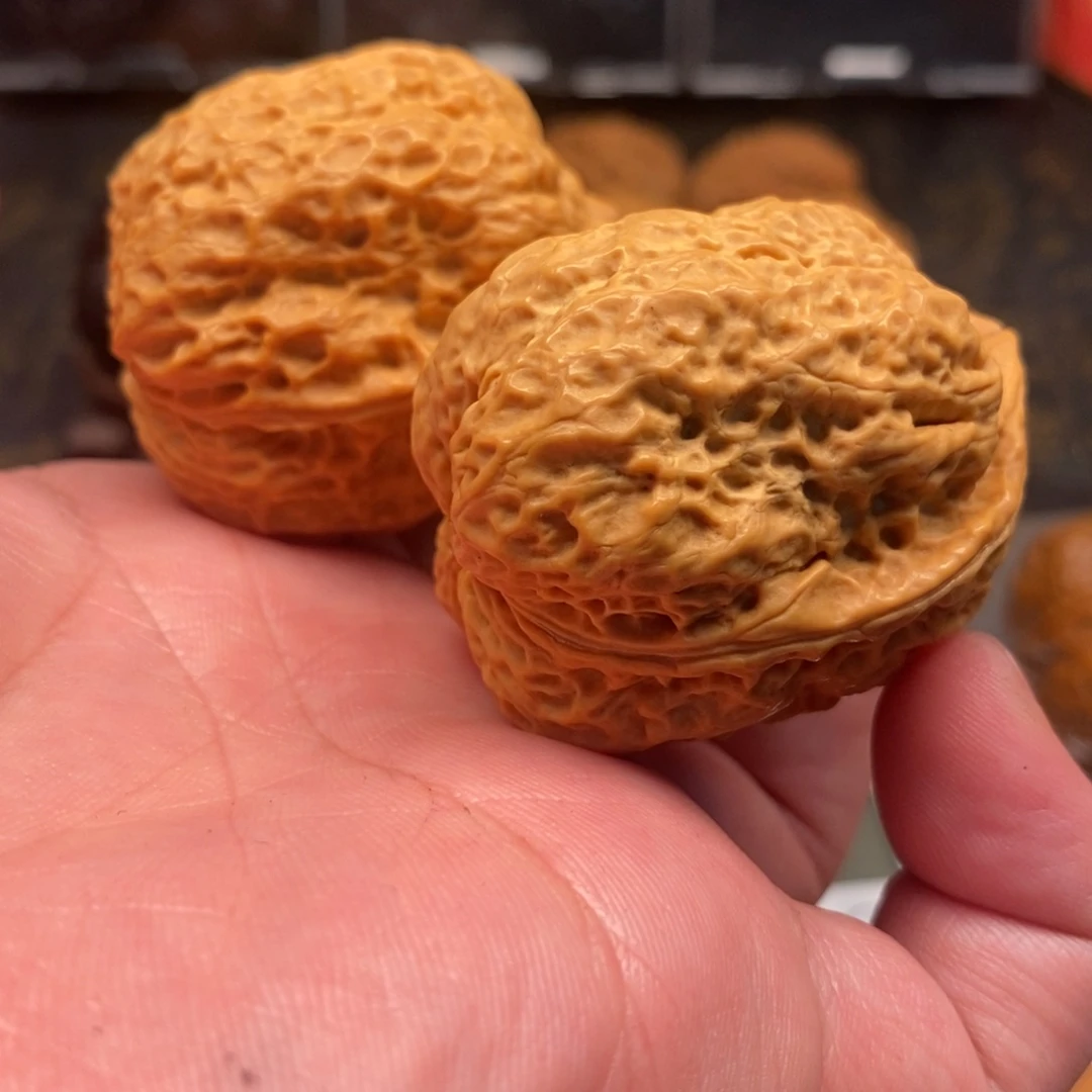 吊坠文玩核桃骨蝉蛤蟆头