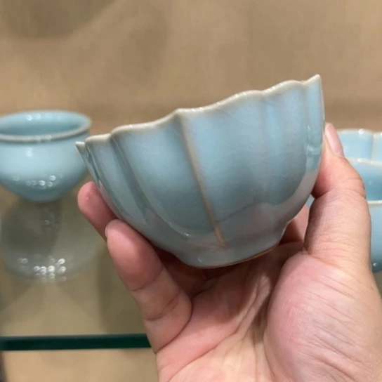 瓷片陶瓷茶具汝瓷茶具