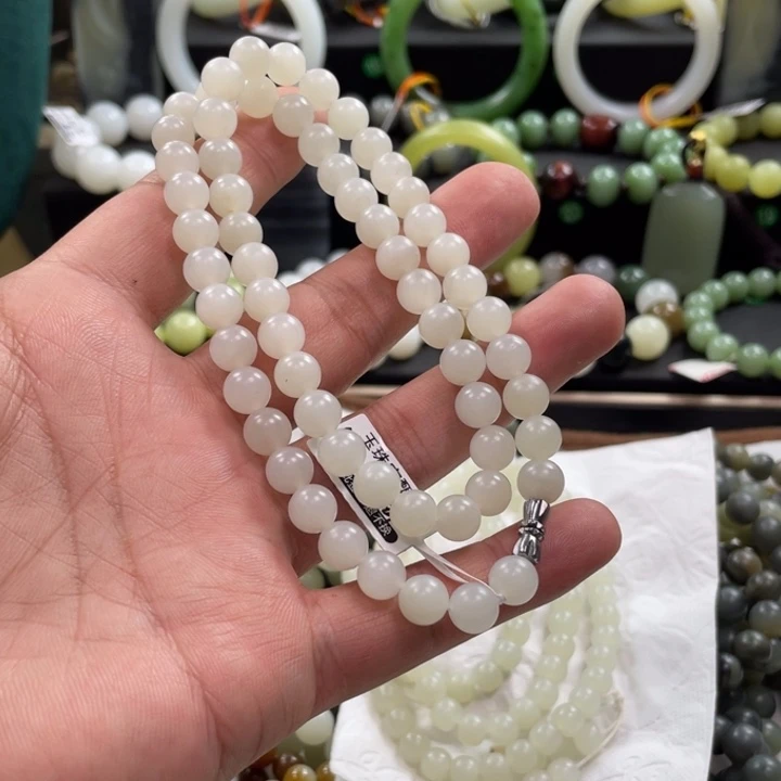 小***吖手链未镶嵌和田玉