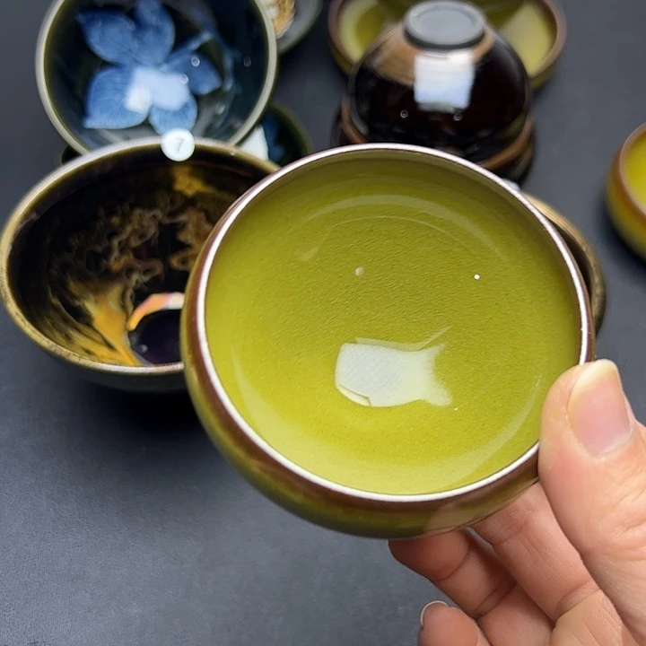 茶盏建窑建盏主人杯