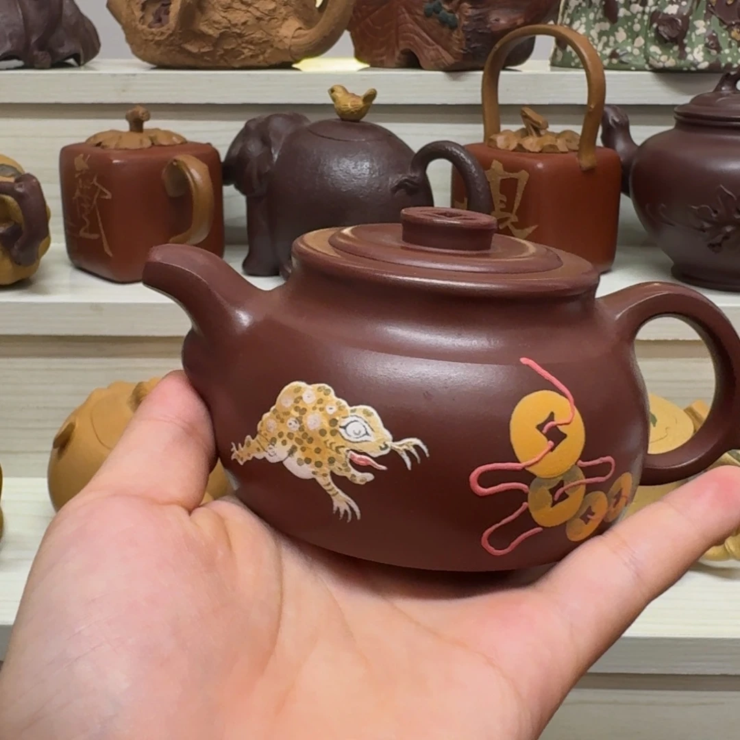 茶壶紫砂孤品一个