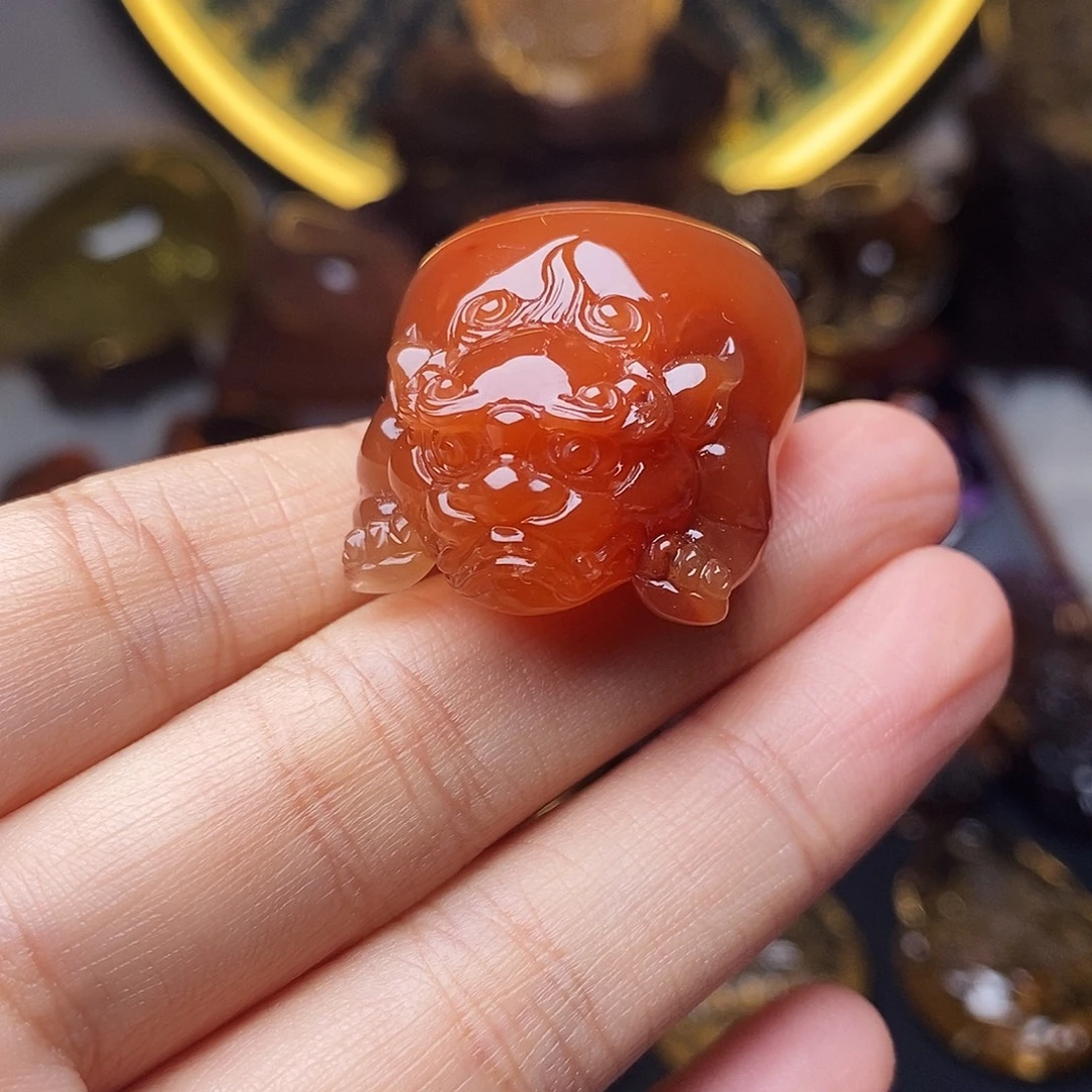 颈饰未镶嵌水晶貔貅吊坠