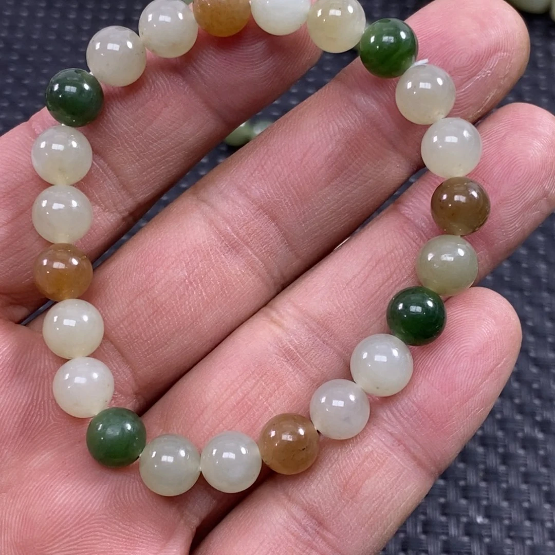 和田玉手链未镶嵌