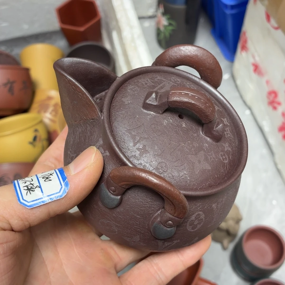 紫砂茶杯瑕疵不退不换介意勿拍
