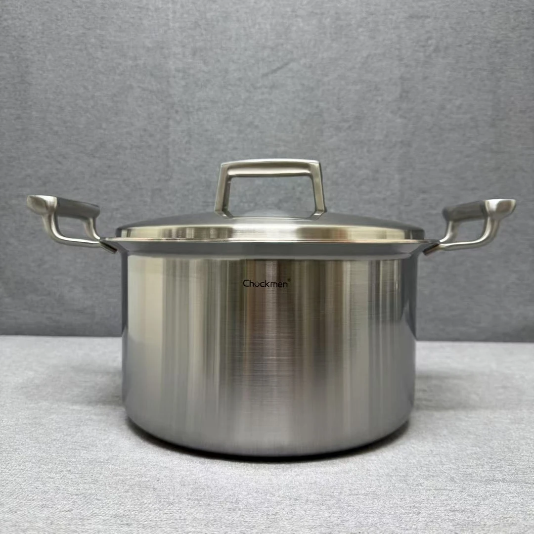 4-032 Chockmen 不锈钢夹铜双耳汤锅 24*14CM 重约3.34KG