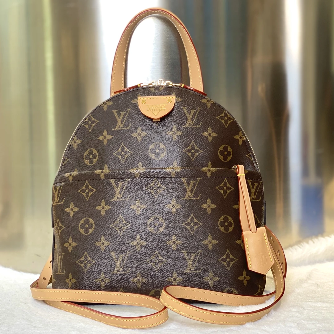 99新 LouisVuitton/路易威登 古有98新LV老花双肩包1426