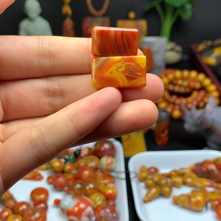 玛瑙/玉髓未镶嵌戒面