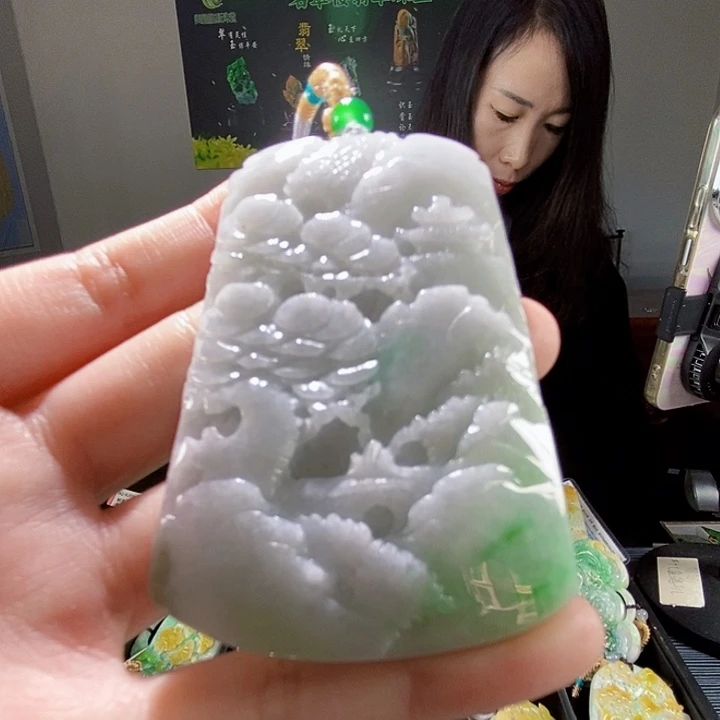 颈饰未镶嵌翡翠翡翠