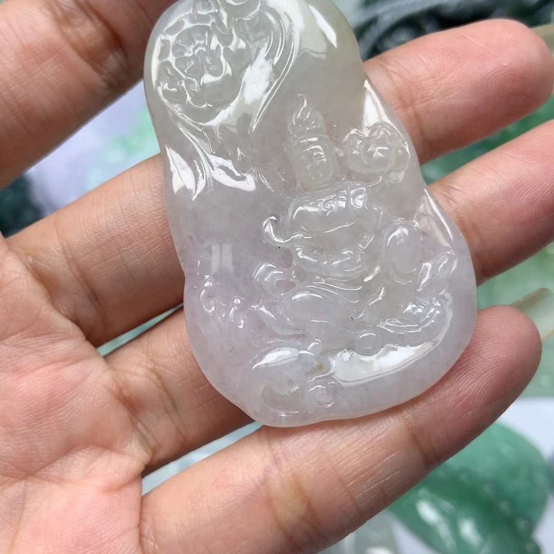 翡翠颈饰未镶嵌天然翡翠