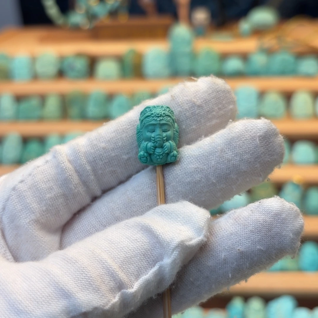 绿松石未镶嵌配饰