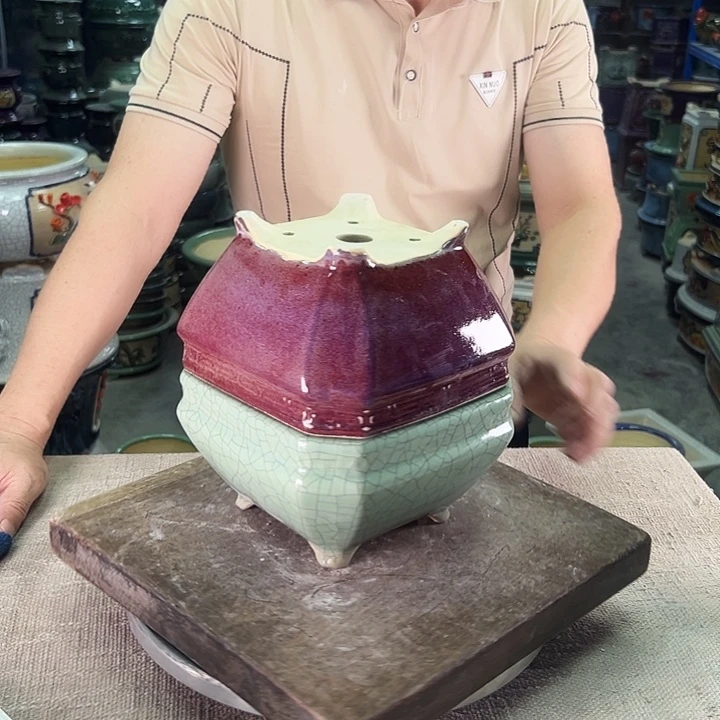 泳坤堂石湾盆陶瓷