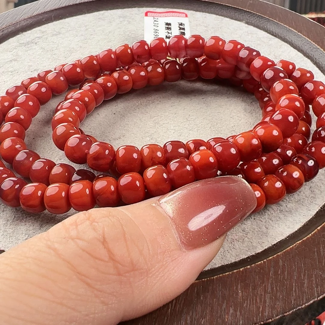 南红玛瑙多圈未镶嵌