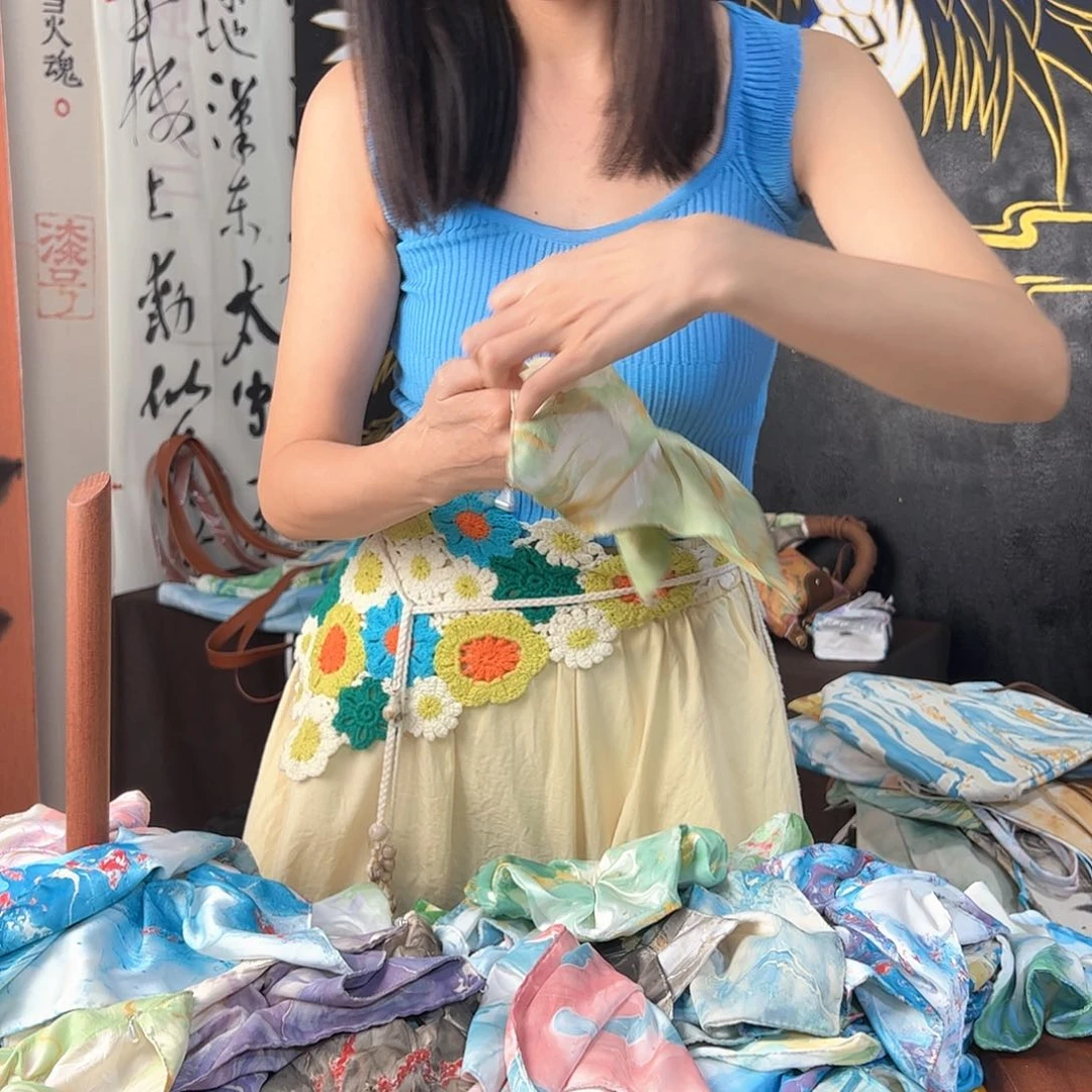 流*340龙井珍珠发圈清仓不退