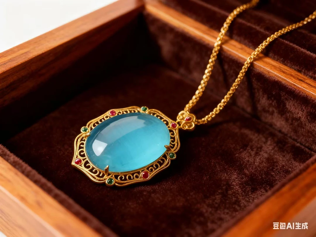 C016-玉泽甄选欧标国际奢世传藏吊坠