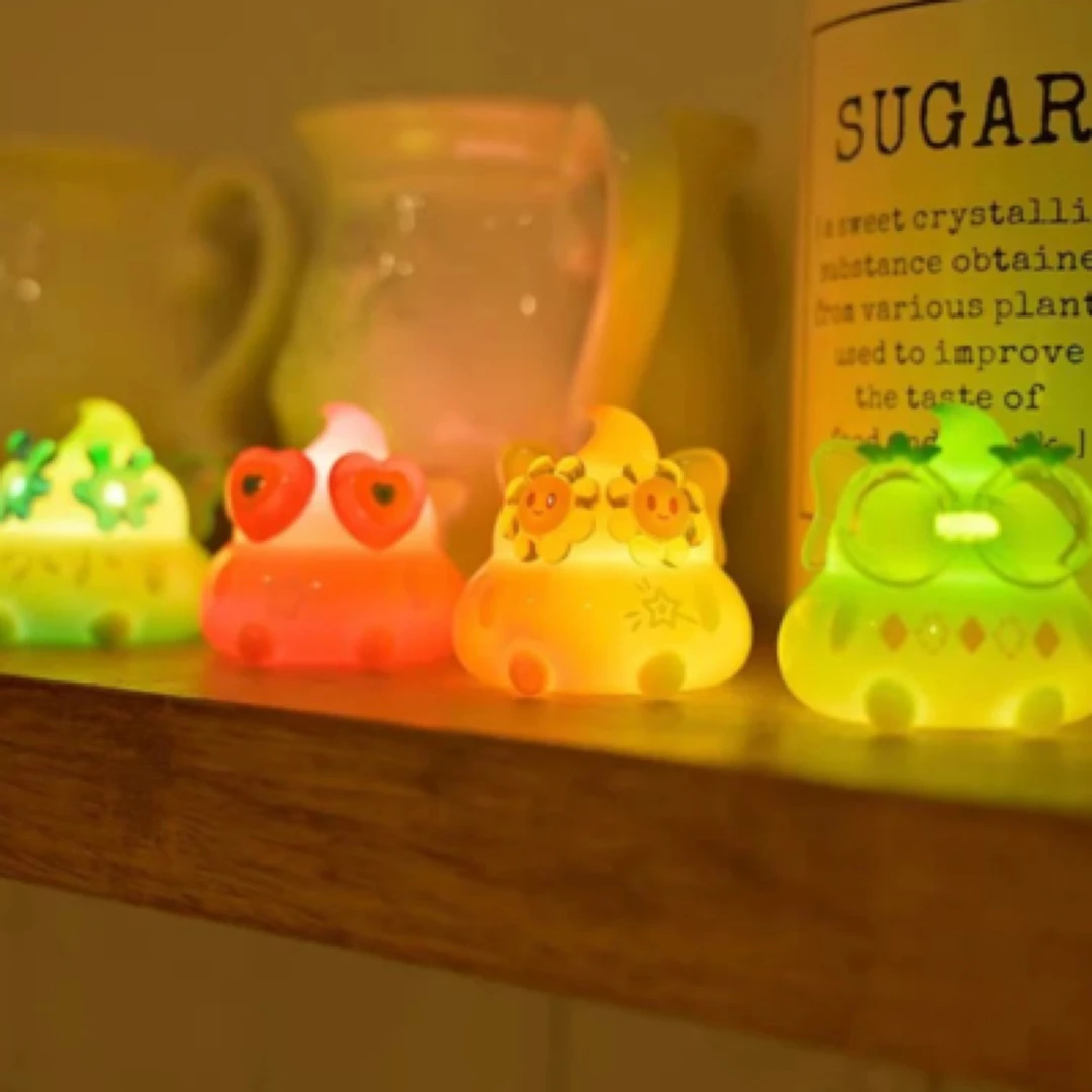 （踩数字后三）emmm君blingbling粑粑灯潮玩摆件趣味收藏