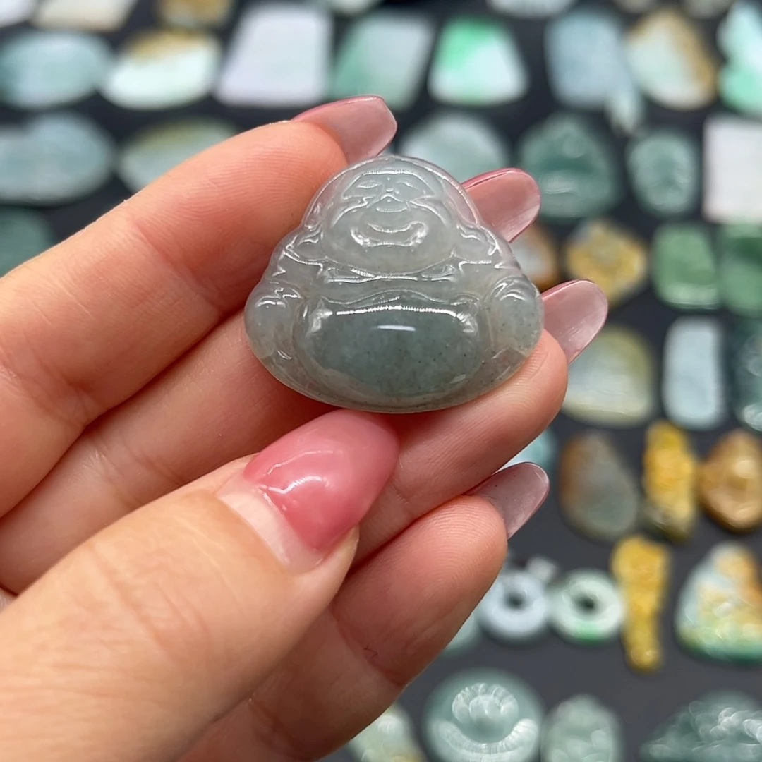 【闪购商品】翡翠颈饰未镶嵌佛公