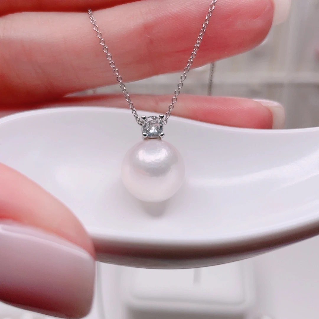 合金吊坠(赠链)淡水珍珠
