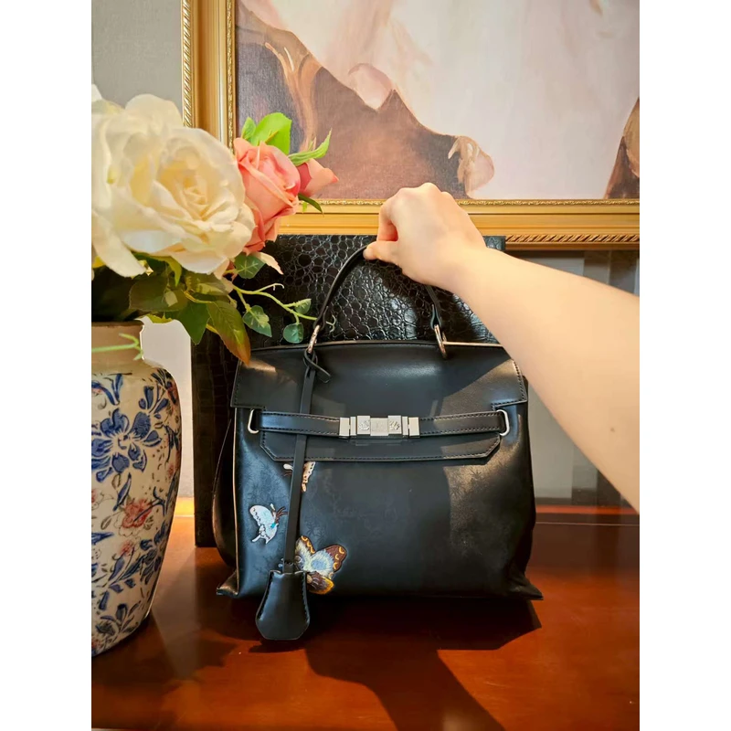 2025新款蝴蝶刺绣手提轻奢女包6977-ZQ