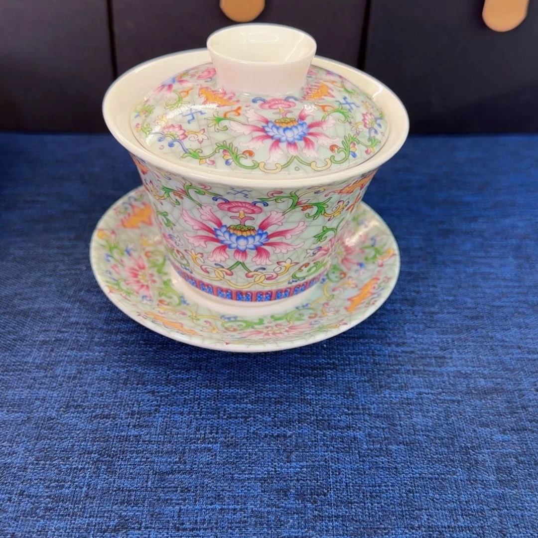 这些盖碗真好看！！！