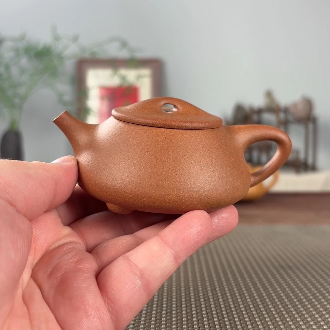 茶壶紫砂微瑕黄龙山原矿紫砂壶