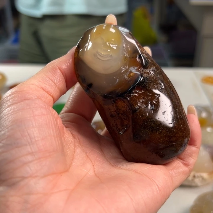 玛瑙/玉髓吊坠(不含链)未镶嵌