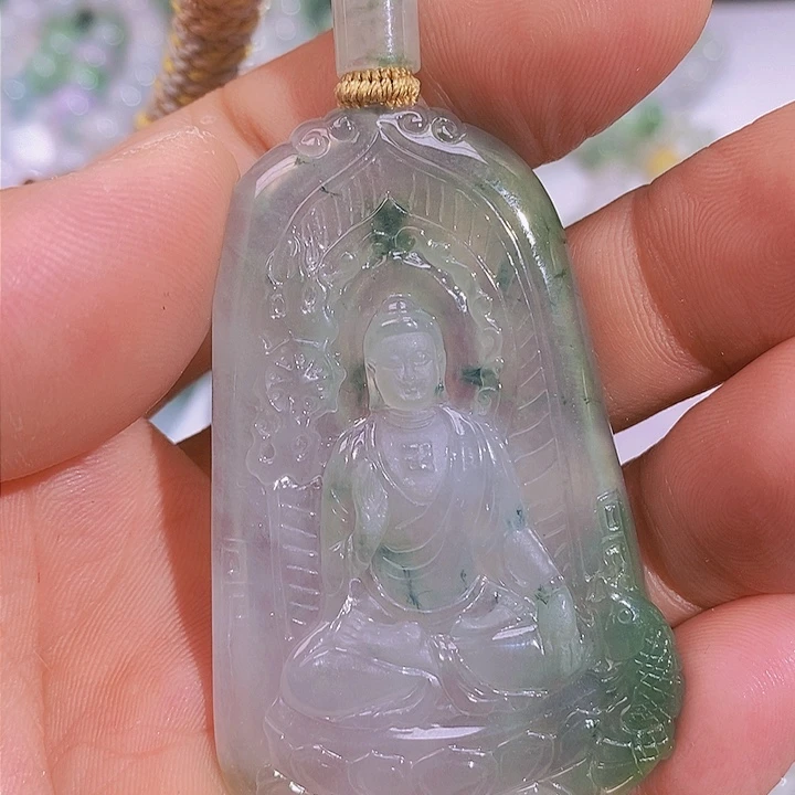 颈饰未镶嵌翡翠可**圆