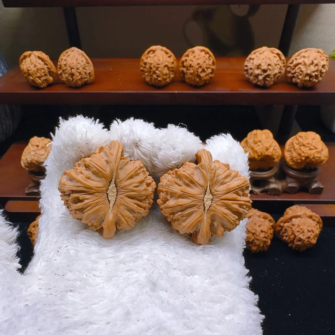 海***豪手串/手链核桃全品白狮子42