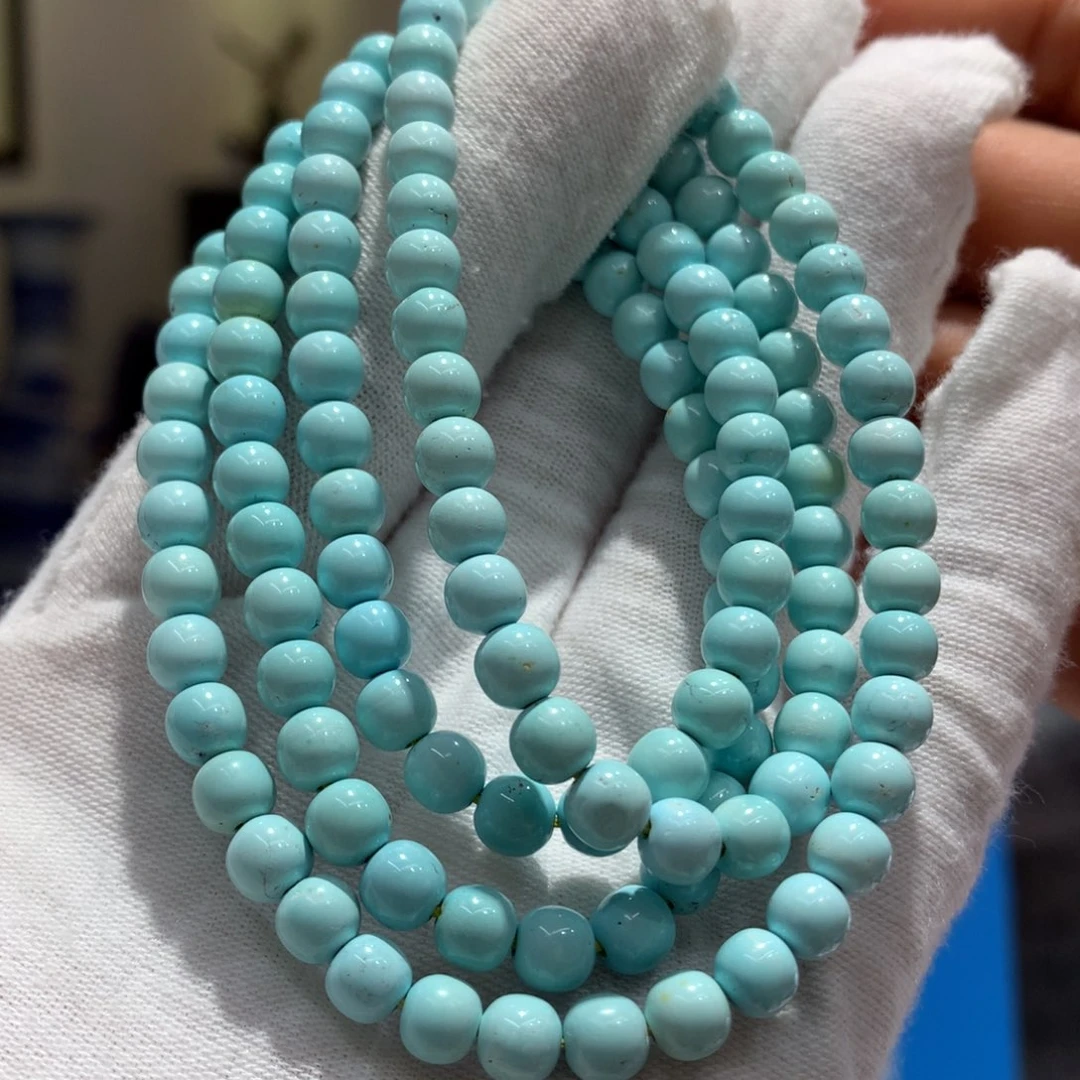 绿松石长链未镶嵌