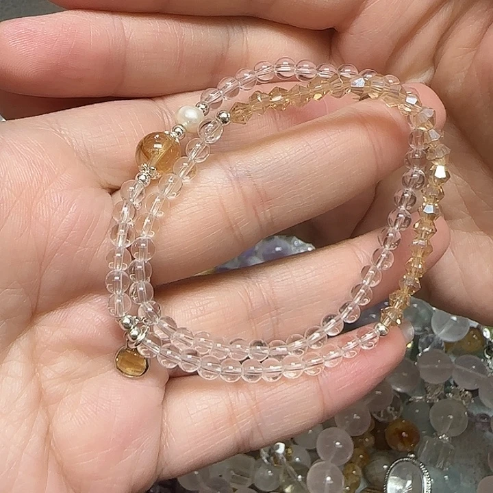 未镶嵌手串水晶天然