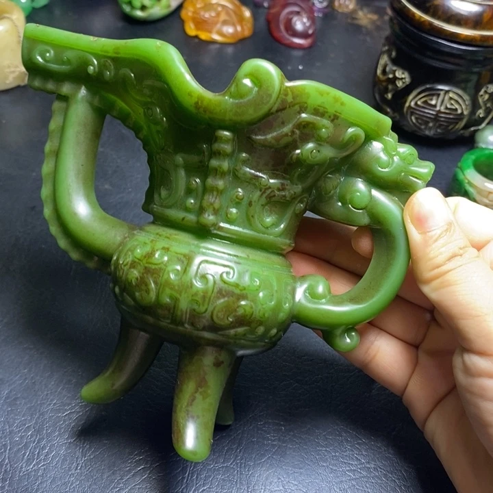 吊坠白玉菩提摆件