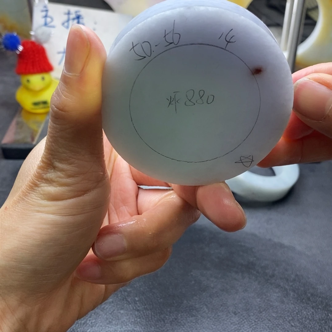 定制翡翠正未镶嵌@**圈