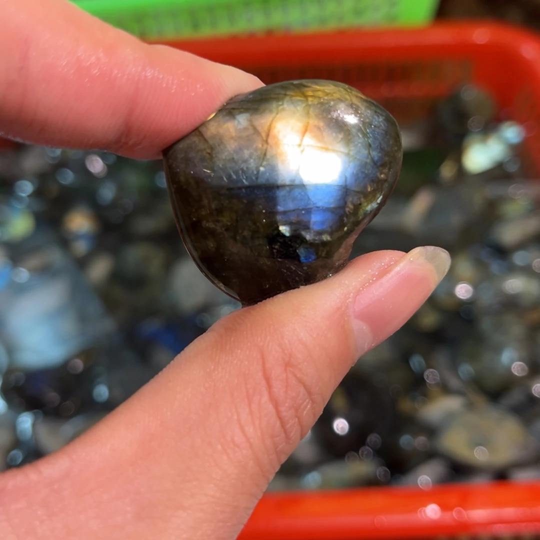 拉长石吊坠未镶嵌玉**u