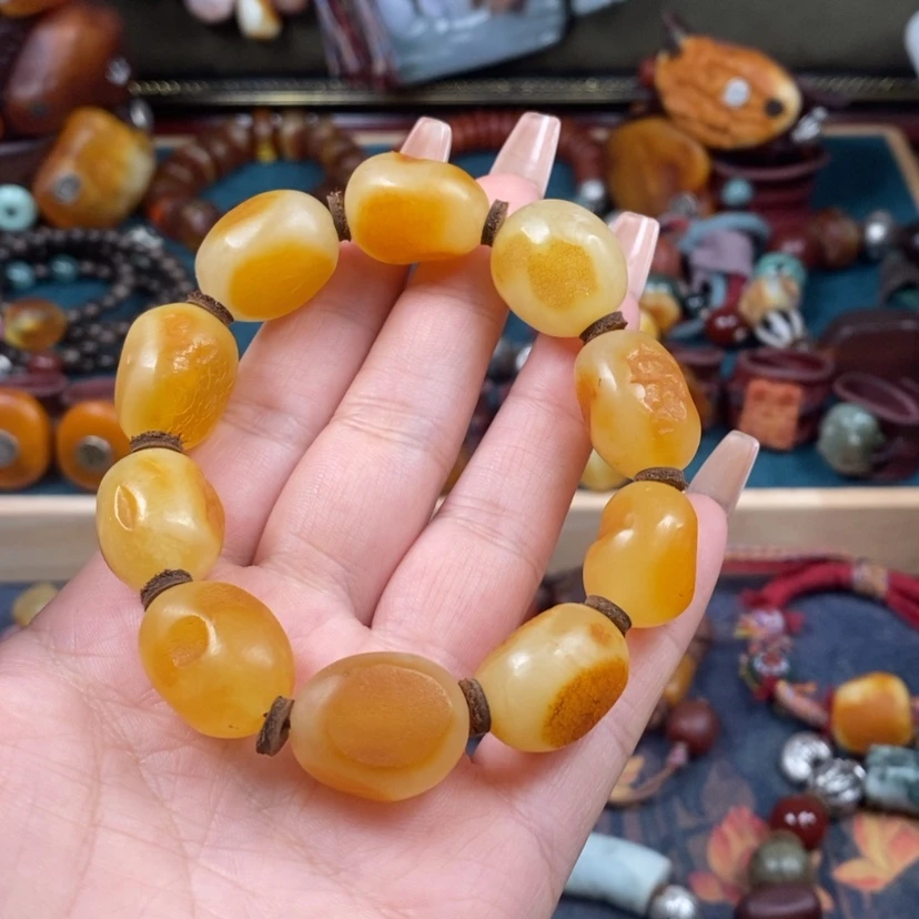 【闪购商品】蜜蜡手链未镶嵌手链