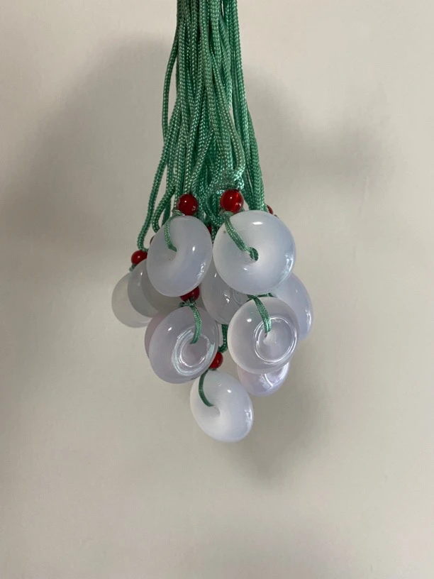 新人福利天然玛瑙平安扣