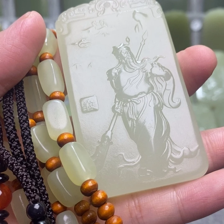 双面工关公龙山水