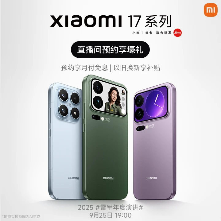 【预约好礼】小米（MI）小米 17 Pro Max 新机上市敬请期待小米5G手机