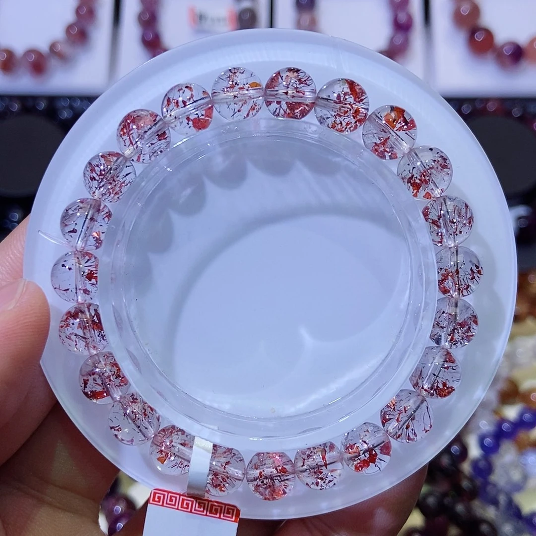 水晶手串未镶嵌彼岸花8.3