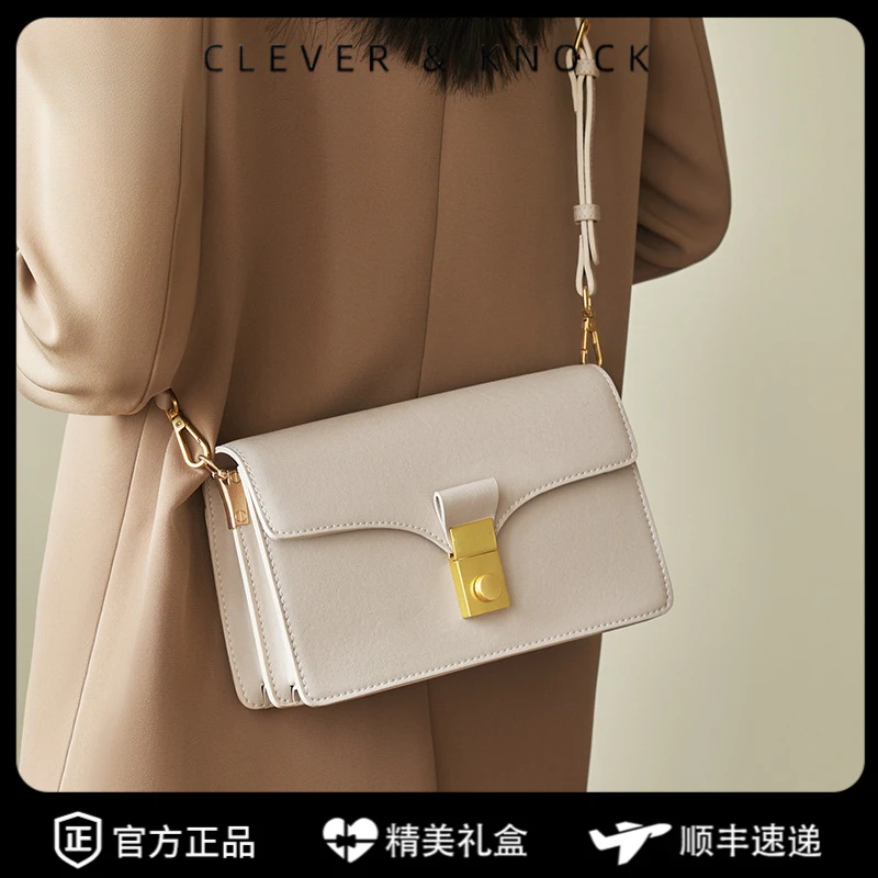 CleverKnock小方包女2025新款单肩包包高级感腋下包大容量通勤斜