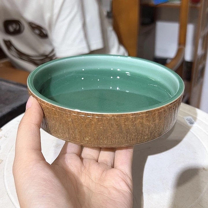 龙泉云间青瓷小米茶器