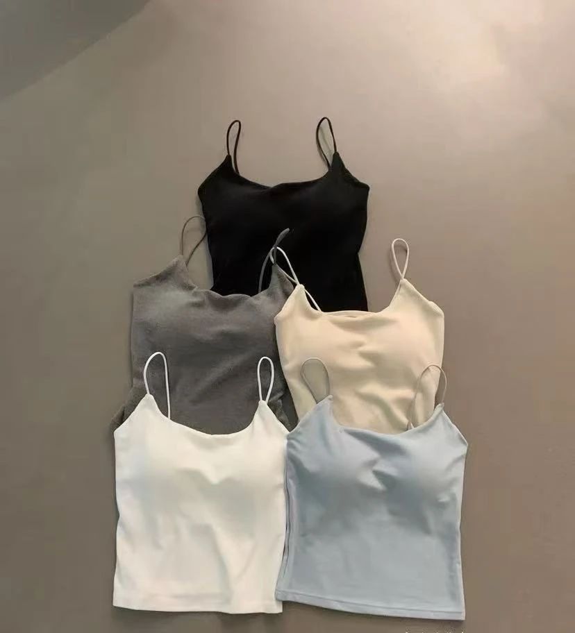 3301冬款 百搭u领磨毛美背一体杯
