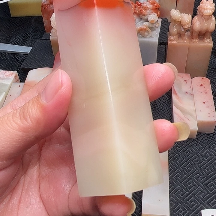 老挝石清**y老挝保利石印章