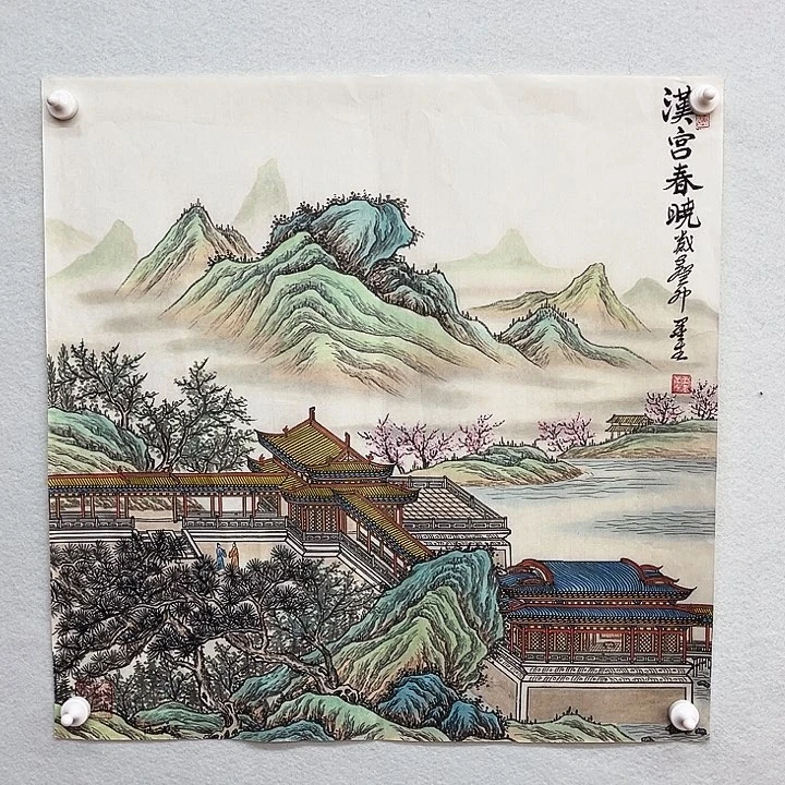 鲁岳美术艺术作品2