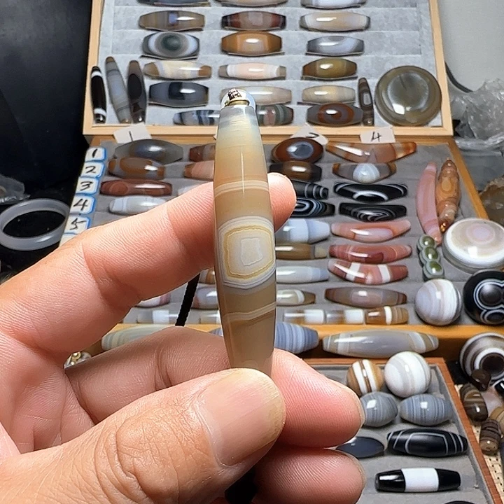 玛瑙/玉髓未镶嵌吊坠(不含链)