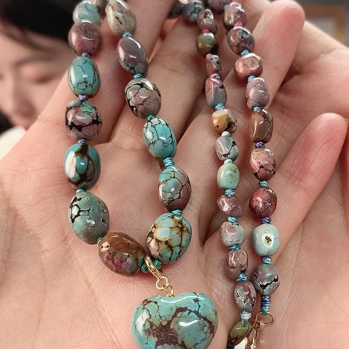 未镶嵌绿松石珠宝奇石敏**学