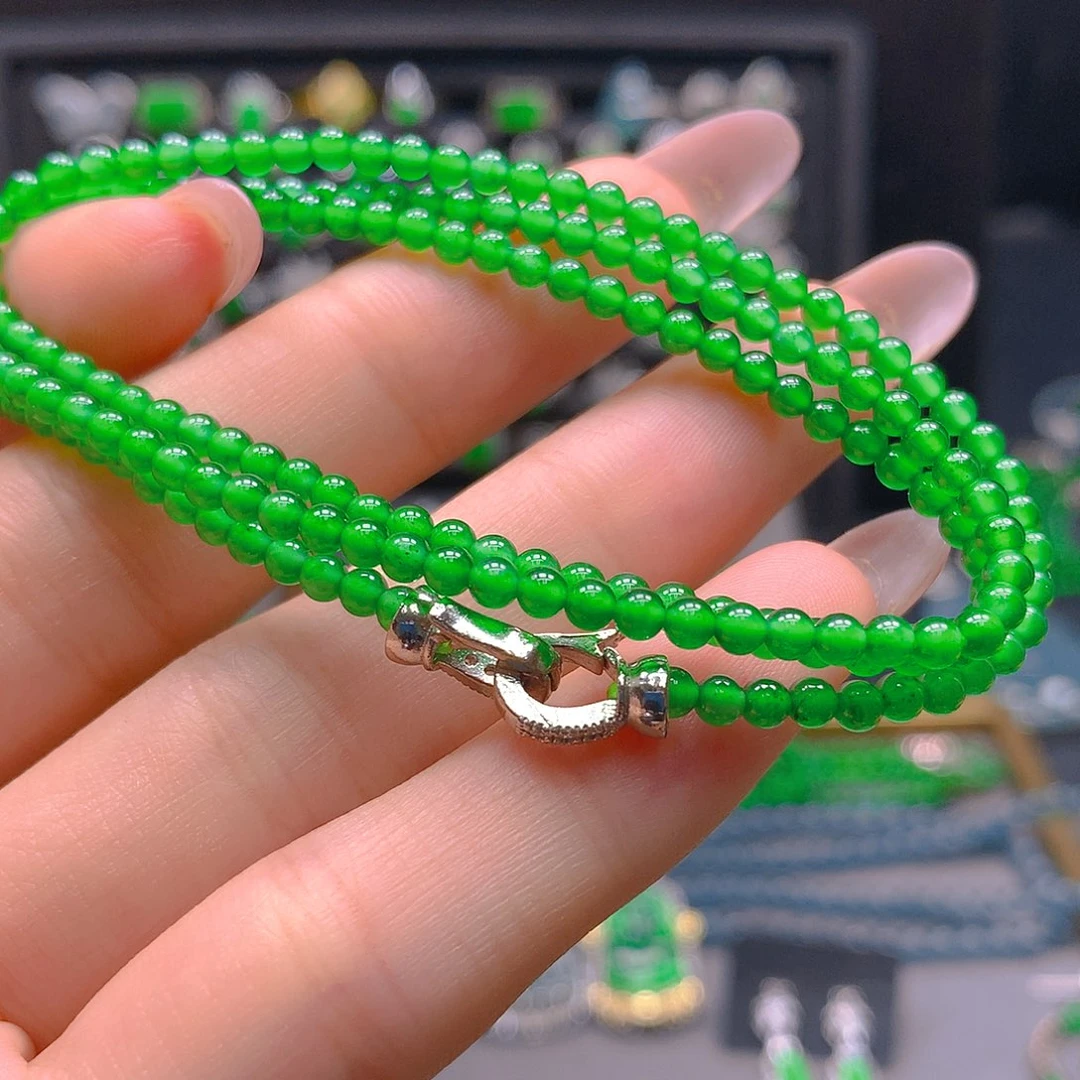 翡翠戒指未镶嵌天然翡翠