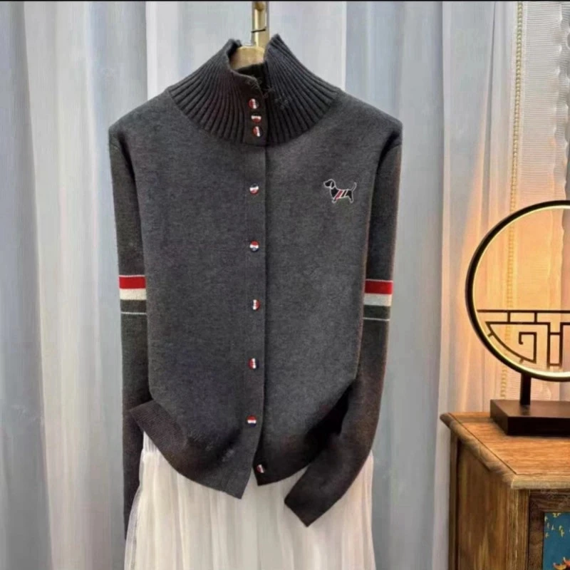 【V661tt狗】欧若风秋冬时尚减龄针织衫开衫毛衣外套